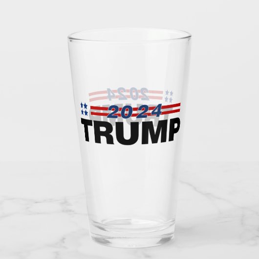 Trump 2024 glas (Rückseite)