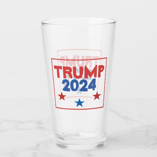 Trump 2024 Glas (Rückseite)