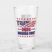 Trump 2024 glas (Rückseite)