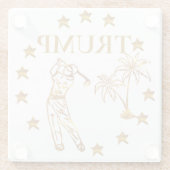 TRUMP 2024 GLASUNTERSETZER (Rückseite)