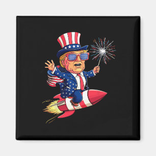 Trump 2024 Glückwunsch 4. Juli Trump Amerikanische Magnet