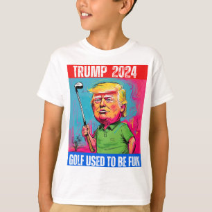 TRUMP 2024 GOLF HAT FRÜHER GEFUNDEN T-Shirt