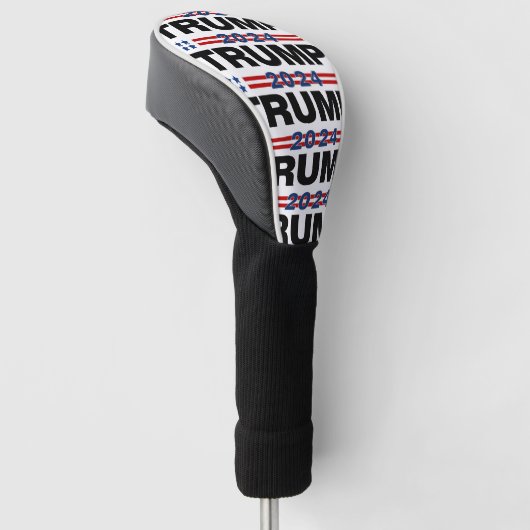 Trump 2024 golf headcover (angewinkelt)