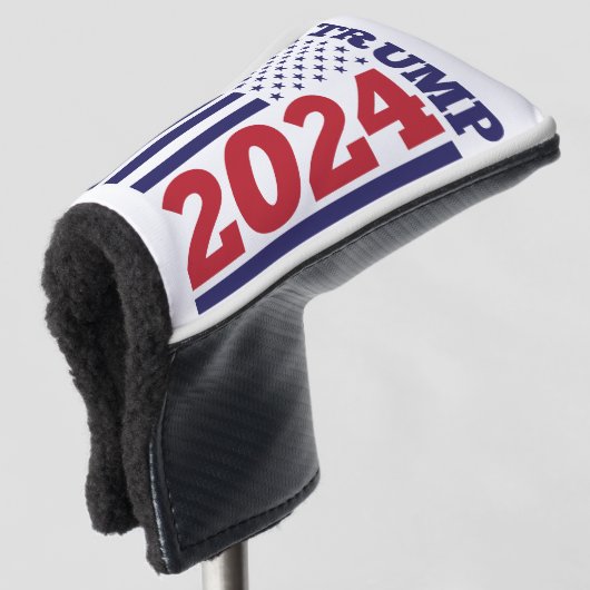 Trump 2024 golf headcover (3/4 Vorderseite)