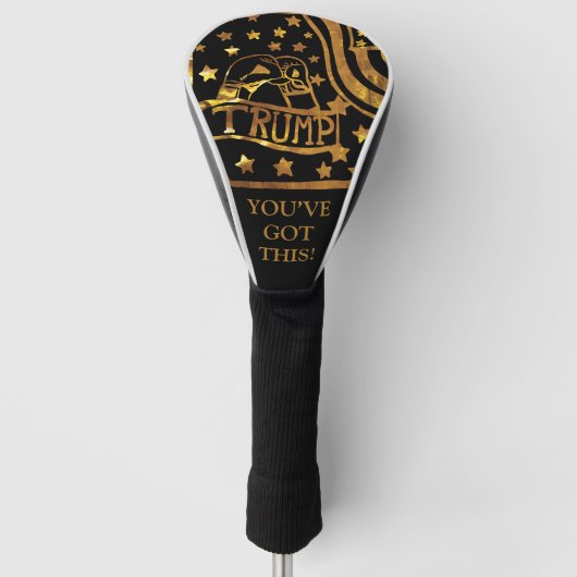 TRUMP 2024 GOLF HEADCOVER (Vorderseite)