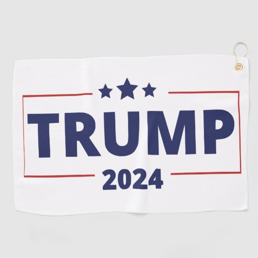 Trump 2024 golfhandtuch (Horizontal)