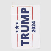 Trump 2024 golfhandtuch (Vorderseite)
