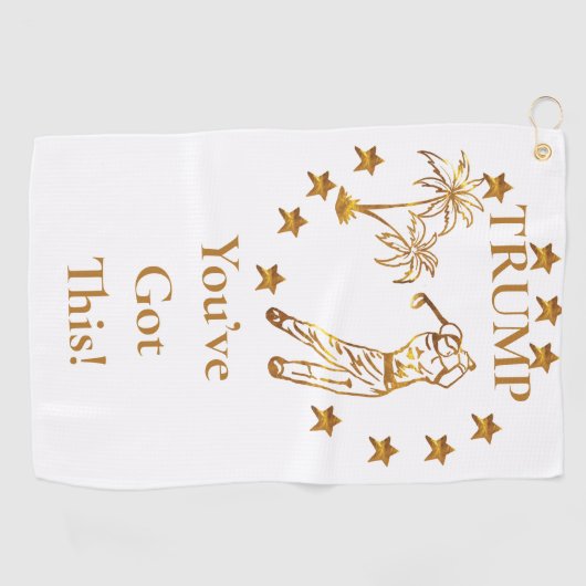 TRUMP 2024 GOLFHANDTUCH (Horizontal)