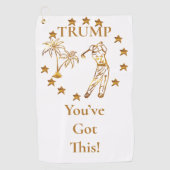 TRUMP 2024 GOLFHANDTUCH (Vorderseite)