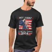 Trump 2024 Heute kann man nicht die Freiheit durch T-Shirt (Vorderseite)