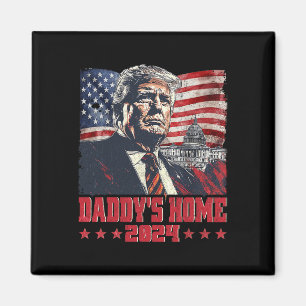 Trump 2024 Holt Amerika Ck Daddy Nach Hause Trump  Magnet