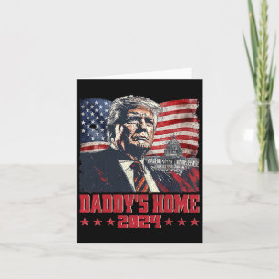 Trump 2024 Holt Amerika zurück Daddys Haus Trump P Karte