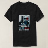 Trump 2024 I 39 wird wieder gewählt Donald Trump 2 T-Shirt (Design vorne)
