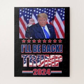 Trump 2024 Ich bin wieder da Puzzle