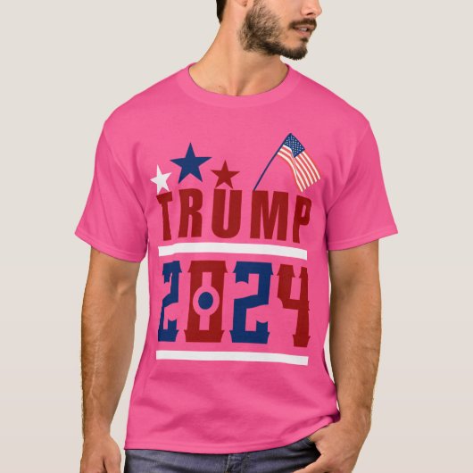 Trump 2024 - Ich bin wieder da T-Shirt (Vorderseite)