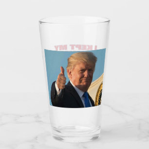 Trump 2024 - Ich habe meine Versprechen behalten. Glas