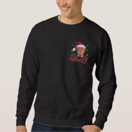 Trump 2024 Ich werde Zuhause für Christmas 2024 Pa Sweatshirt