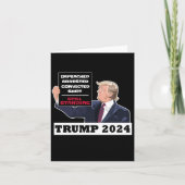 Trump 2024 immer noch Stehend Präsidentenwahl USA (Vorderseite)