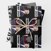 Trump 2024 immer noch Stehend Präsidentenwahl USA Geschenkpapier Set (Beispiel)