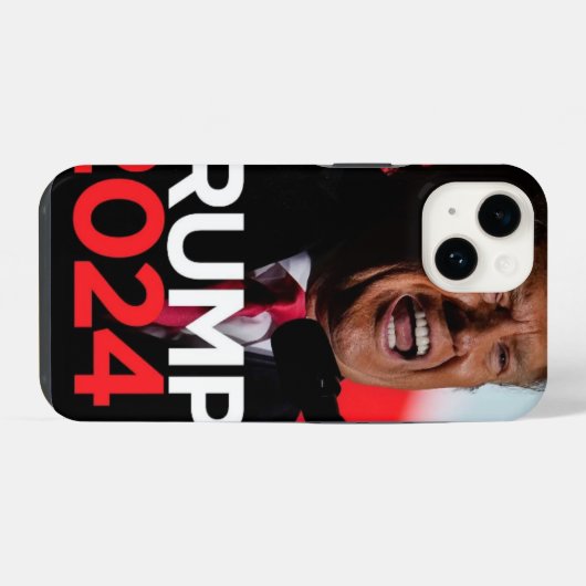 Trump 2024 iPhone Case iPhone Hülle (Rückseite (Horizontal))
