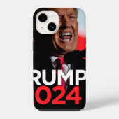 Trump 2024 iPhone Case iPhone Hülle (Rückseite)