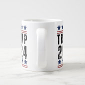 Trump 2024 Jumbo-Tasse (Rückseite)