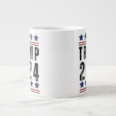 Trump 2024 Jumbo-Tasse (Vorderseite)