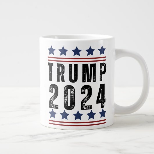 Trump 2024 Jumbo-Tasse (Rechts)