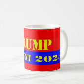 TRUMP 2024 KAFFEETASSE (VorderseiteRechts)