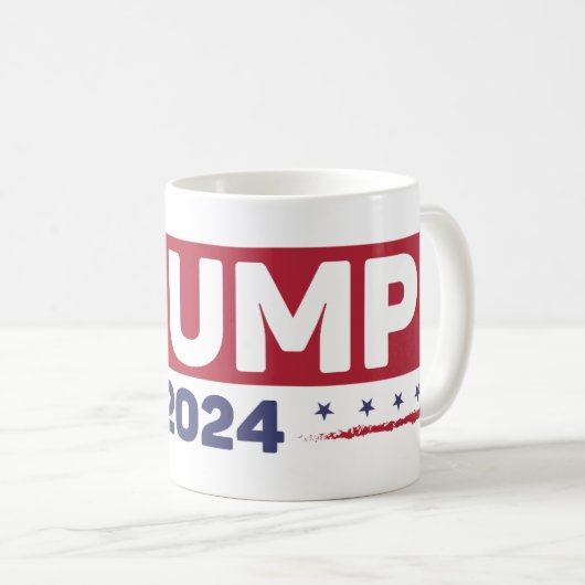 Trump 2024 kaffeetasse (VorderseiteRechts)