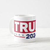 Trump 2024 kaffeetasse (Vorderseite Links)