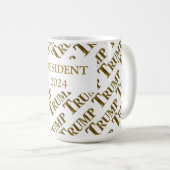 TRUMP 2024 KAFFEETASSE (VorderseiteRechts)