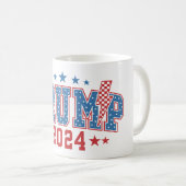 Trump 2024 kaffeetasse (VorderseiteRechts)