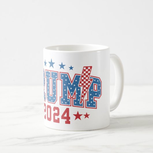 Trump 2024 kaffeetasse (VorderseiteRechts)