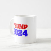 Trump 2024 kaffeetasse (Vorderseite Links)