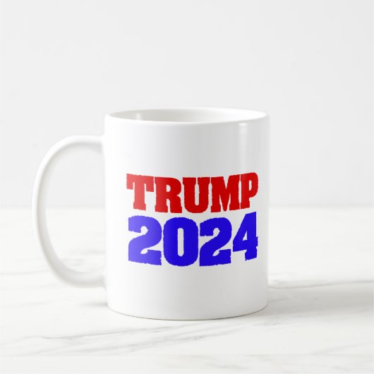 Trump 2024 kaffeetasse (Links)