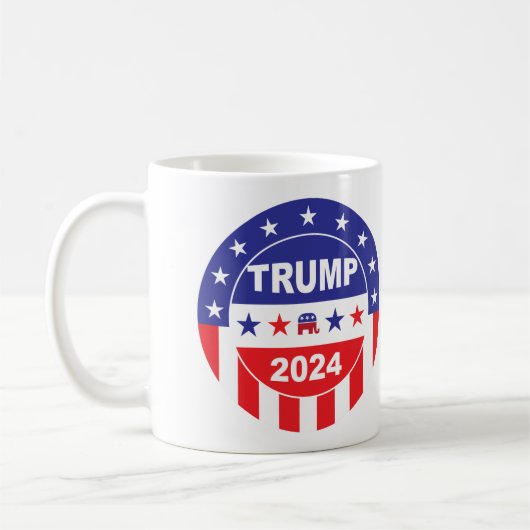 TRUMP 2024 KAFFEETASSE (Links)