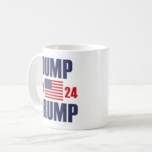 Trump 2024 kaffeetasse (Vorderseite Links)