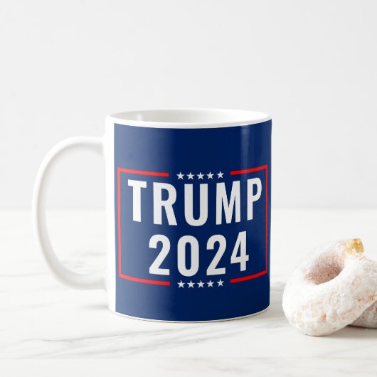 Trump 2024 kaffeetasse (Mit Donut)
