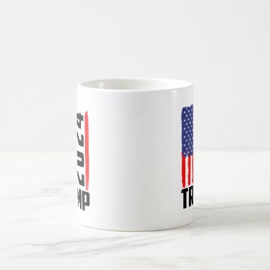 Trump 2024 Kampagnen-Tasse Kaffeetasse (Mittel)