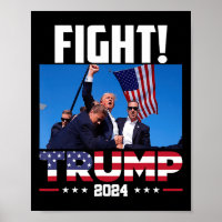 Trump 2024 Kampf Fist Kundgebung Trump Kundgebung 
