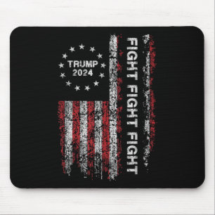 Trump 2024: Kampf gegen den Terrorismus - Trump-Pr Mousepad