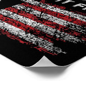 Trump 2024: Kampf gegen den Terrorismus - Trump-Pr Poster (Ecke)