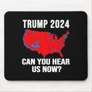 Trump 2024 kann man uns jetzt die Karte von 2024-W Mousepad