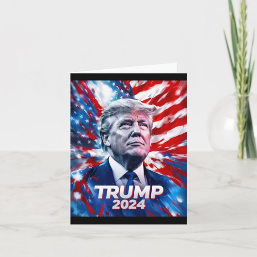 Trump 2024 karte (Vorderseite)