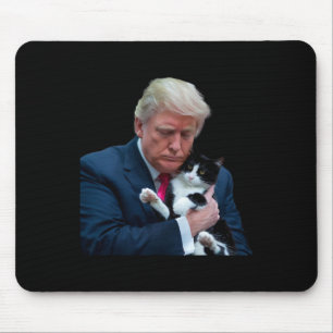 Trump 2024 Katze Mega Funny Trump Katze Mousepad