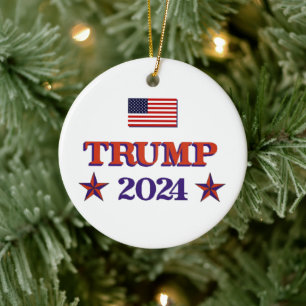 Trump 2024 keramik ornament