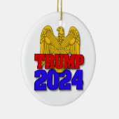 Trump 2024 keramik ornament (Rechts)