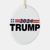 Trump 2024 keramik ornament (Rechts)