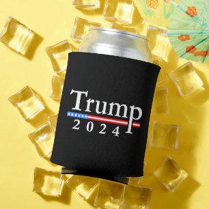 Trump 2024 Klassische Schwarz und Rot Dosenkühler